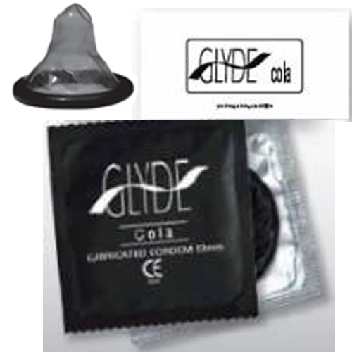 Glyde Flavoured Condoms Bulk 100 - Cola